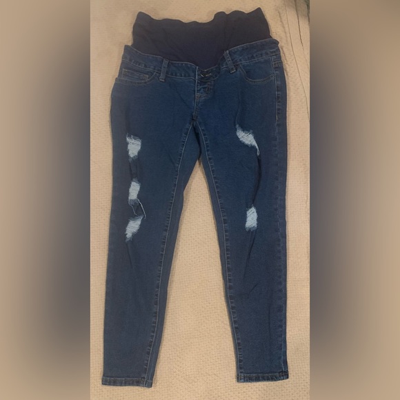 Size M maternity jeans - Picture 1 of 4